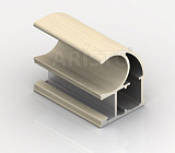 Профи, Ручка открытая, дуб дымчатый, 5,4 м (CKRU377A)