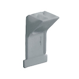 Опора для ходового профиля WingLine L, пластик, цвет серый (9236461)