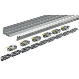 Комплект профилей TopLine XL strong/STB19,0, L4000, алюминий, анодированный (9278657)