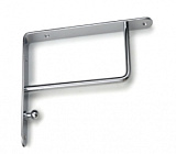 Полкодержатель стальной c вешалкой WB-073026 хром (WB-073026-01)