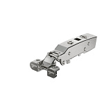 Петля Sensys 8661 для алюм. рам, угол 95°, до 32 мм, накладная навеска, никелир, БЕЗ ПРУЖИНЫ (9091221)