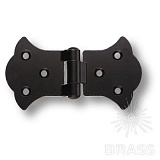 Петля карточная, цвет - черный матовый (31.033.00.72 black hinge)
