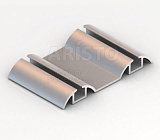 Эконом, Направляющая нижняя двухполозная, белый глянец, 5,4 м, анод. (AE0488.VP540.WHGPC.CJ)