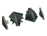 Комплект для плинтуса Rehau 113 зеленый RAL6020 (малахит) (13551361019)