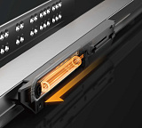 Скрытые направляющие полного выдвижения с доводчиком 500 мм  (N5001-500)